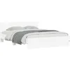 Image de vidaXL Cadre de lit sans Matelas Blanc 140x200 cm