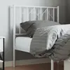 Image de vidaXL Tête de lit de remplacement métal blanc 75 cm