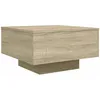 Image de vidaXL Table Basse, Table d'Appoint, Bout de Canapé, Meuble de Salon Salle de Séjour Intérieur, Moderne, Chêne Sonoma Bois d'Ingénierie