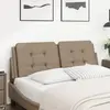 Image de vidaXL Coussin de tête de lit Zadar cappuccino 120 cm similicuir