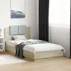 Image de vidaXL Cadre de lit sans matelas chêne sonoma 75x190 cm