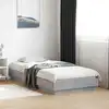 Image de vidaXL Cadre de lit sans matelas gris béton 90x190 cm