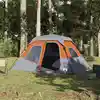 Image de vidaXL Tente familiale 6 personnes libération rapide imperméable