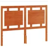 Image de vidaXL Tête de lit Cire Marron 135 cm Bois Massif de pin