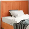 Image de vidaXL Tête de lit cire marron 100 cm bois massif de pin
