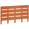 Image de vidaXL Tête de lit Cire Marron 150 cm Bois Massif de pin