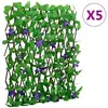 Image de vidaXL Treillis de lierre artificiel extensible 5 pcs vert 180x70 cm