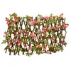 Image de vidaXL Treillis de Lierre Artificiel Extensible 5 pcs, Écran de Clôture, Brise-Vue d’Intimité, Décoration de Jardin Extérieur, 180x20 cm