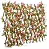 Image de vidaXL Treillis de Lierre Artificiel Extensible 5 pcs, Écran de Clôture, Brise-Vue d’Intimité, Décoration de Jardin Extérieur, 180x60 cm