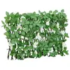 Image de vidaXL Treillis de lierre artificiel extensible vert 180x30 cm