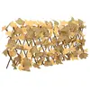 Image de vidaXL Treillis de feuille d'érable artificiel extensible 180x30 cm