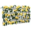 Image de vidaXL Treillis de lierre artificiel extensible jaune 180x20 cm