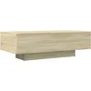 Image de vidaXL Table Basse chêne Sonoma 100x49,5x31 cm Bois d'ingénierie, Table d'appoint, Table de Salon, Table latérale, Bout de canapé, Table Centrale