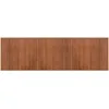 Image de vidaXL Tapis en bambou rectangulaire antidérapant pour salon, cuisine et couloir - Marron - 60 x 200 cm - Bambou