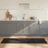 Image de vidaXL Tapis rectangulaire gris 60x200 cm bambou