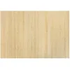 Image de Tapis rectangulaire naturel clair 70x100 cm bambou