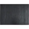 Image de Tapis rectangulaire gris 70x100 cm bambou
