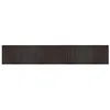 Image de vidaXL Tapis rectangulaire Marron foncé 70x400 cm Bambou, Tapis de Salon, Tapis rectangulaire, Tapis Moderne, Tapis de Chambre à Coucher