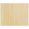 Image de Tapis rectangulaire naturel clair 80x100 cm bambou
