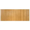 Image de Tapis rectangulaire naturel 80x200 cm bambou