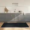 Image de vidaXL Tapis rectangulaire gris 100x200 cm bambou
