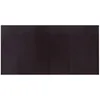 Image de Tapis rectangulaire marron foncé 100x200 cm bambou