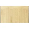 Image de Tapis rectangulaire naturel clair 60x100 cm bambou