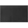 Image de Tapis rectangulaire gris 60x100 cm bambou