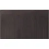Image de Tapis rectangulaire marron foncé 60x100 cm bambou
