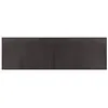 Image de vidaXL Tapis rectangulaire Marron foncé 60x200 cm Bambou, Tapis de Salon, Tapis de Cuisine, Tapis rectangulaire, Tapis de Chambre à Coucher