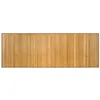 Image de Tapis rectangulaire naturel 70x200 cm bambou