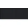 Image de vidaXL Tapis rectangulaire Noir 80x200 cm Bambou, Tapis de Salon, Tapis de Cuisine, Tapis rectangulaire, Tapis de Chambre à Coucher