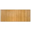 Image de vidaXL Tapis rectangulaire Naturel 80x200 cm Bambou