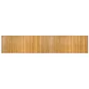 Image de Tapis rectangulaire naturel 80x400 cm bambou
