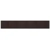 Image de vidaXL Tapis rectangulaire Marron foncé 80x1000 cm Bambou, Tapis de Salon, Tapis de Cuisine, Tapis rectangulaire, Tapis de Chambre à Coucher