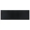 Image de Tapis rectangulaire noir 100x300 cm bambou