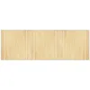 Image de vidaXL Tapis rectangulaire Naturel Clair 100x300 cm Bambou, Tapis de Salon, Tapis de Cuisine, Tapis rectangulaire, Tapis de Chambre à Coucher