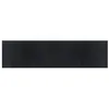 Image de vidaXL Tapis rectangulaire Noir 100x400 cm Bambou, Tapis de Salon, Tapis de Cuisine, Tapis rectangulaire, Tapis de Chambre à Coucher