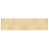 Image de Tapis rectangulaire vidaXL Naturel Clair 100x400 cm Bambou, Tapis de Salon et de Chambre à Coucher