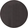 Image de vidaXL Tapis Rond Marron foncé 60 cm Bambou, Tapis de Salon, Tapis de Cuisine, Tapis Rond, Tapis de Chambre à Coucher, Tapis de Salle de Bain