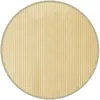 Image de vidaXL Tapis Rond Naturel Clair 80 cm Bambou, Tapis de Salon, Tapis de Cuisine, Tapis Rond, Tapis de Chambre à Coucher, Tapis de Salle de Bain