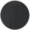 Image de vidaXL Tapis Rond Gris 80 cm Bambou, Tapis de Salon, Tapis de Cuisine, Tapis Rond, Tapis de Chambre à Coucher, Tapis de Salle de Bain, Tapis en Bambou