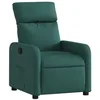 Image de Fauteuil inclinable Vert foncé Tissu