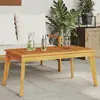 Image de vidaXL Table à manger de jardin 100x55x45 cm bois massif d'acacia