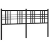 Image de VidaXL Tête de Lit en Métal Noir 160 cm pour Lit Double