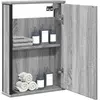 Image de vidaXL Armoire à miroir de salle de bain sonoma gris bois d’ingénierie