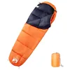 Image de vidaXL Sac de Couchage Momie pour Adultes Camping 3 Saisons, Sac de Couchage de Camping, Sac de Couchage Momie Adulte, Sac de Couchage enveloppe