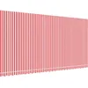 Image de Tissu de remplacement pour auvent rayures rouges et blanches