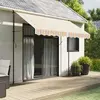 Image de vidaXL Tissu de remplacement pour auvent rayures multicolores 3x2,5 m