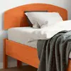 Image de vidaXL Tête de lit cire marron 100 cm bois massif de pin